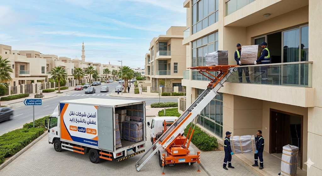 شركات نقل عفش بالشيخ زايد